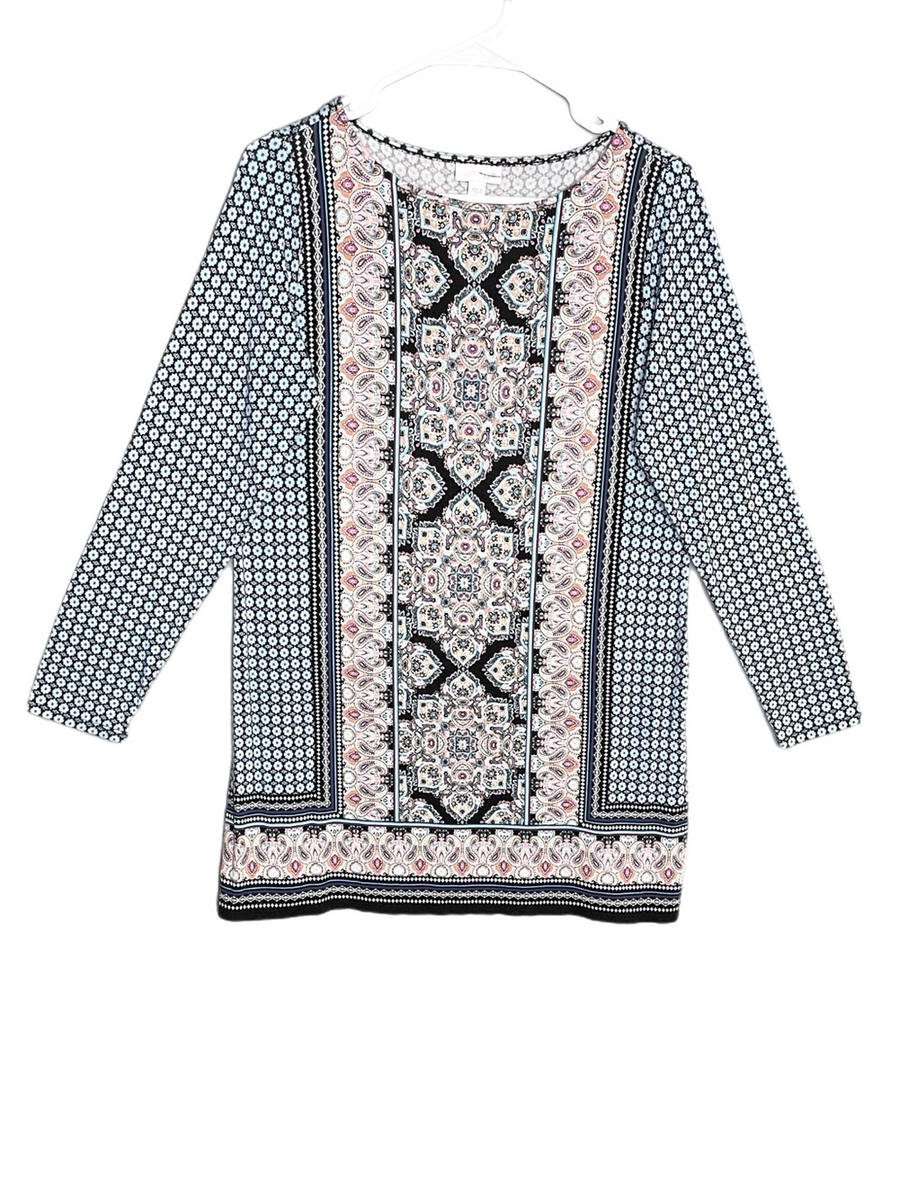 J Jill Long Sleeve Tunic Shirt Size Small